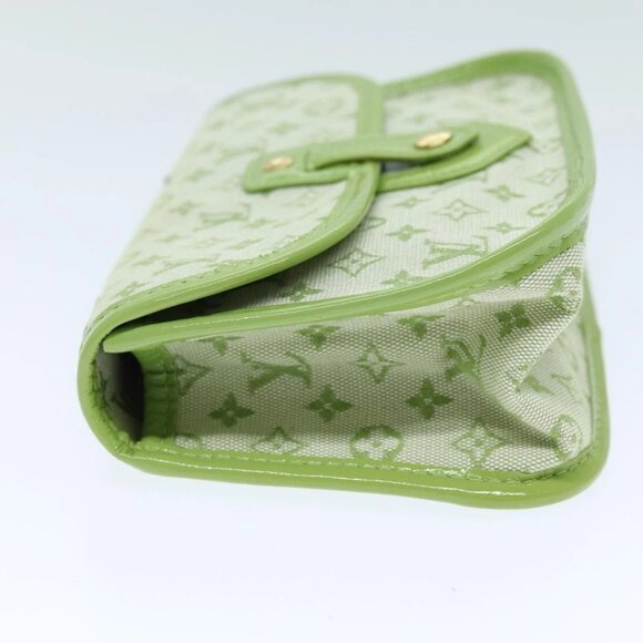 LOUIS VUITTON Monogram Mini Trousse Marie Kate Pouch Green M92935 Auth 73086SA - Picture 8 of 14